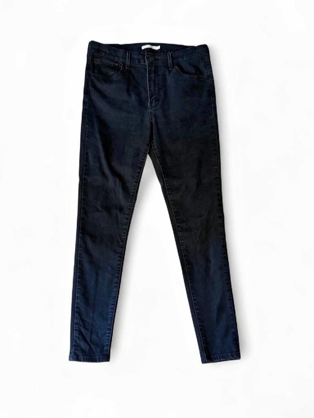 Levi's 720 High Rise Super Skinny Black Jeans. Size 31